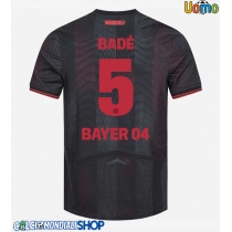 Maglie da calcio Bayer Leverkusen Loic Bade #5 Prima Maglia 2025-26 Manica Corta